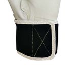 Hysafety A1 2019 Anti Vibration Work Gloves Reversed Cowgrain Leather Back