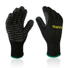 Size 8 - Size 11 Anti Vibration Gloves For Carpal Tunnel rubber chloroprene palm