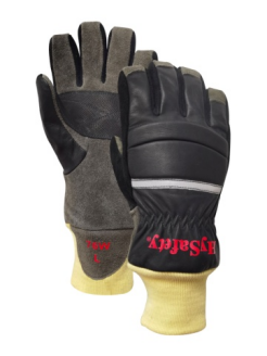 Firefighter Gloves constructed to provide excellent grip and dexterity while resisting cuts abrasions and extreme temperatures